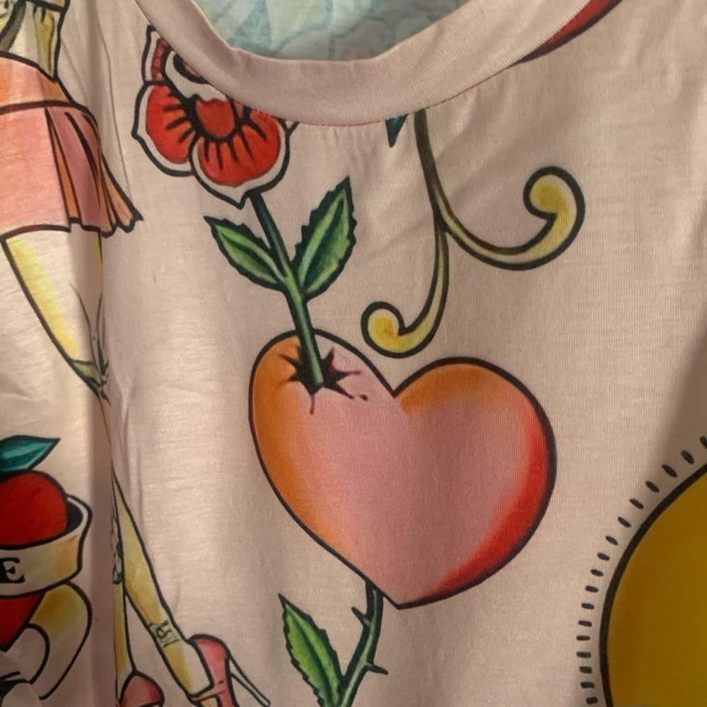 Pink Graphic Short Sleeve Tee - Picture 6 of 8